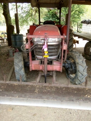 ขายรถไถยันมาร์45แรง อุปกรณ์ ผานสาม ผานพรวน ผานยกร่อง ผานดันดิน สภาพเดิมสวย เครื่องเดิม เอกสารเล่มทะเบียนครบช่วงล่างดี