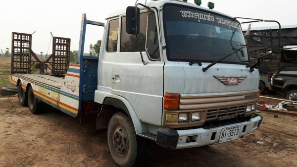 ขาย10ล้อ2เพลาแท่นเตี้ย HINO 195 HO7D ยาง8.25R16 แชชซีสวยเครื่องดี พ.เพาเวอร์ เบรคทิ๊ฟฟี่ พร้อมบันไดไฮดรอลิกซ์