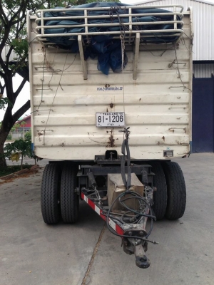 ขายลูกพ่วง 2คาน 3มิตรแท้ไม่ดัมพ์ปี53 ยางดีสภาพพร้อมใช้งาน