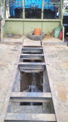 ขายรถ10ล้อ1เพลา HINO 200แรง หางลาก200 พร้อมหางบันไดไฮดรอลิกซ์ แชชซีสวยเครื่องดี เอกสารเล่มทะเบียนครบ