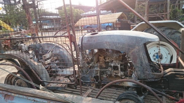 15,000 บาท มารับไปเลยครับ ขายรถไฟไหม้  คูโบต้า B21  แรง  2เพลา