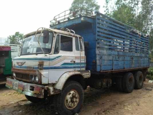 ขาย รถพ่วงแม่-ลูกไม่ดั้ม HINO KT925 เพลาเดียว เครื่อง EK100 260 แรงม้า (ข้อเหวี่ยงขาด) คัสซีสวย เกียร์ใหญ่ เบรคลมดัน พวงมาลัยพาวเวอร์ ทะเบียนพร้อมโอน