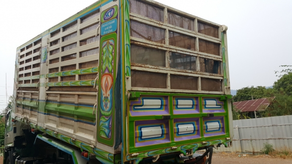 ขายดาวน์รถพ่วง 22 ล้อ แม่-ลูก กระบะเหล็กคอกเกษตรดั้ม อู่.เอส เค ที HINO 380 ปี.ส.ค-56 เบรคแห้งสวยๆราคา.900000 ต่อรอง สนใจรีบจองด่วน