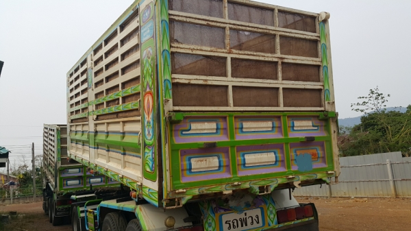 ขายดาวน์รถพ่วง 22 ล้อ แม่-ลูก กระบะเหล็กคอกเกษตรดั้ม อู่.เอส เค ที HINO 380 ปี.ส.ค-56 เบรคแห้งสวยๆราคา.900000 ต่อรอง สนใจรีบจองด่วน