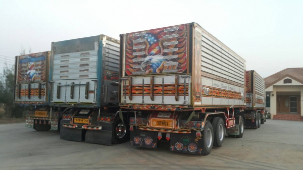 ขายด่วนรถพ่วงดั้มสวยๆ360 ปี57 ลูกยกล้อได้ สวยกริ๊บ จัดแนนซ์ได้