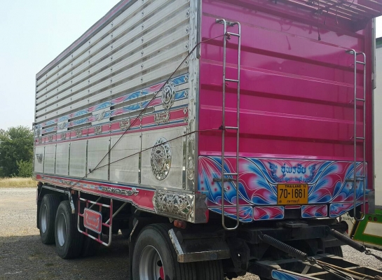 ขายด่วนรถพ่วงดั้มสวยๆ360 ปี57 ลูกยกล้อได้ สวยกริ๊บ จัดแนนซ์ได้