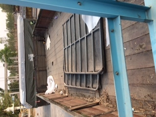 ขายด่วนกระบะไม้พร้อมโครงหลังคา