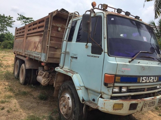 10 ล้อดั้ม 2 เพลา 195 แรง ISUZU FVZ32MZP-3002838 ปี 38 รถเดิม สีเดิม ห้างแท้ เล่มพร้อม