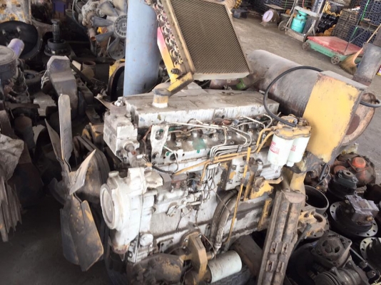 เครื่องยนต์ perkins เปอร์กิ้น 6สูบ เก่าเช็คนอกญี่ปุ่น