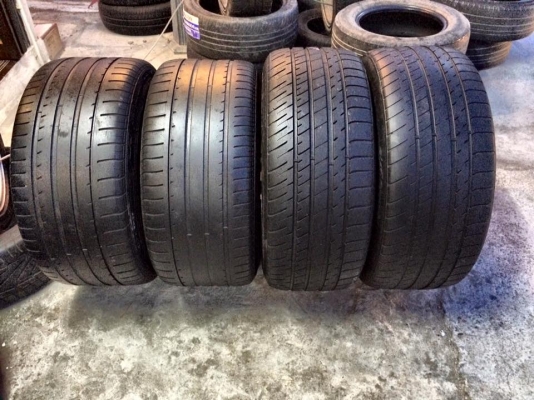 (มือ2กระบะซิ่ง)ลายMR2(สีเทากัล) ขอบ18"6รู น9"/ล10" พร้อมยาง น245/ล265 ปี11&amp;13 #ขายยกชุด4ล้อ 11,500.฿