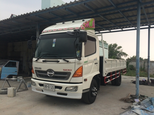 Hino FC9J series 500 เครื่อง jo5e คอมมอนเรล กะบะยาว 5.50เมตร (กะบะต่อใหม่) รถสวยพร้อมใช้งาน ติดต่อ 087-0969823,090-9919333