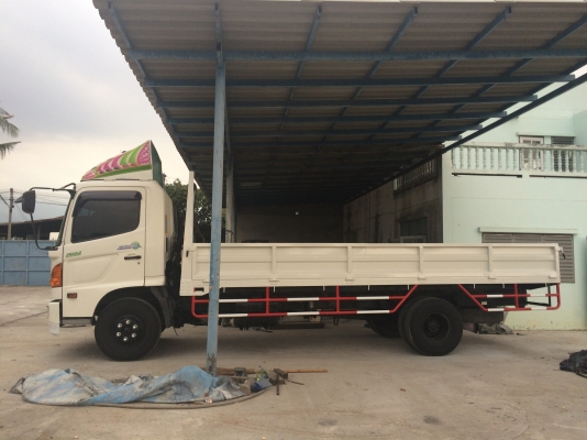 Hino FC9J series 500 เครื่อง jo5e คอมมอนเรล กะบะยาว 5.50เมตร (กะบะต่อใหม่) รถสวยพร้อมใช้งาน ติดต่อ 087-0969823,090-9919333