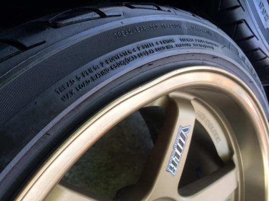 สายซิ่งกระบะ‬(มือ2)TE37 งาน&lrm;Etonยอดฮิด‬ ขอบ18" ใส่5รู114  น9.5",ล10.5"ยางปี15 ดอกเพียบ น235/40+ล265/35  ‪#&lrm;ยกชุด4ล้อ‬ 14,500.฿ ( *สีเดิม มีดุ่งนิดๆหลัง1วง ล้อ ใช้งานได้ปกติ ไม่มีปัญหา ใส่ไป4-5เดือน)