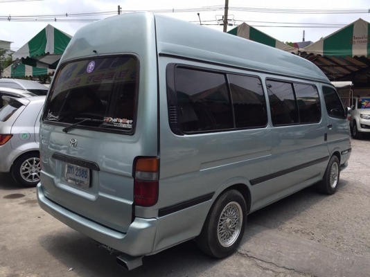 โทร 0922726669 คุณตันหยง ขายรถตู้หัวจรวจหลังสุง ดีเซลล์ปี 2004 // แต่งวีไอพี // เบาะ 3 แถว //ราคา 269,000 บาท