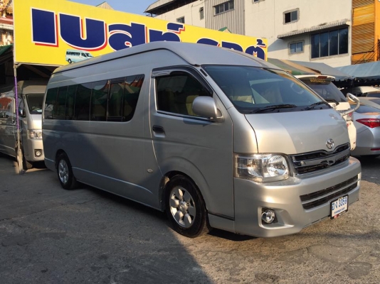 โทร 0922726669 ตันหยงเบสท์รถตู้ฝั่งธน COMMUTER ปี 2007 ดีเซลล์ แต่งวีไอพี เบาะหนัง 4 แถว ราคา 699,000 บาท