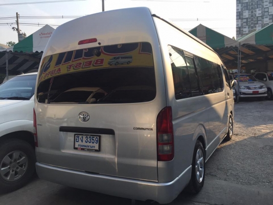 โทร 0922726669 ตันหยงเบสท์รถตู้ฝั่งธน COMMUTER ปี 2008 ดีเซลล์ แต่งวีไอพี แอร์บัส เบาะหนัง 4 แถว ราคา 769,000 บาท