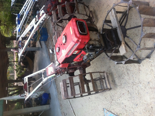 รถไถเดินตามพร้อมเครื่องคูโบต้า อีที110 เดิมๆ แน่น ติดนิ่ม