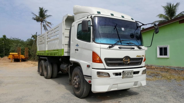 10ล้อดั้มhino FM1JNLD 260แรง ปี48 รถสภาพดีสวย