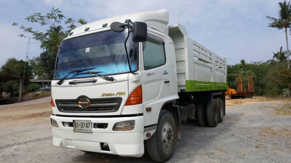 10ล้อดั้มhino FM1JNLD 260แรง ปี48 รถสภาพดีสวย