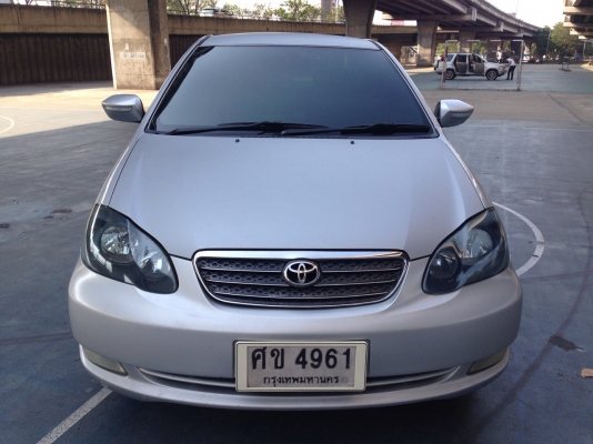 Toyota Altis 1.6E ปี 2004 รถสวยสภาพดี หน้าเดิมหลังเดิมไม่มีเชี่ยวชน เอกสารพร้อมโอน Toyota Altis 1.6E ปี 2004 รถสวยสภาพดี หน้าเดิมหลังเดิมไม่มีเชี่ยวชน เอกสารพร้อมโอน