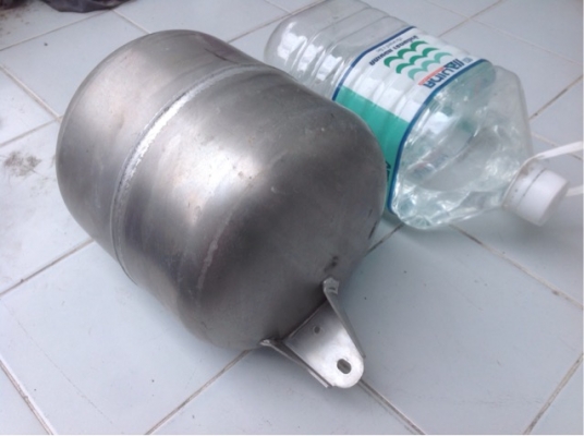 ถังลม อะลูมิเนียม เก่าญี่ปุ่น