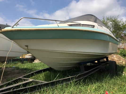 สำราญมารีน ขายเรือมีห้องนอน18ฟุต ไม่รวมเครื่อง