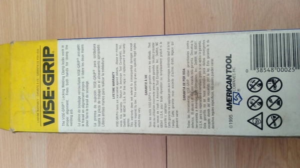 ขายคีมล็อค VISE GRIP 9R MADE IN USA.