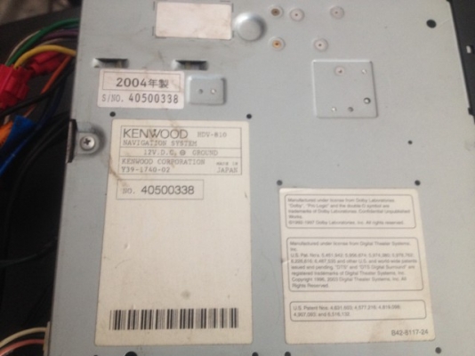 KENWOOD HDV 810 HDD DVD MP3 รุ่นใหญ่เก่าญี่ปุ่นสภาพสวยรุ่นใหม่เเล้ว