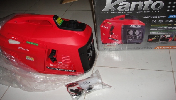 ...... ขายเครื่องปั่นไฟ แบบ หิ้ว Kanto 2000W ยังไม่เคยใช้งานเลย.............