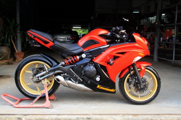 ขาย KAWASAKI NINJA 650 แดง ปี2012 ทะเบียนพร้อมโอน 153000