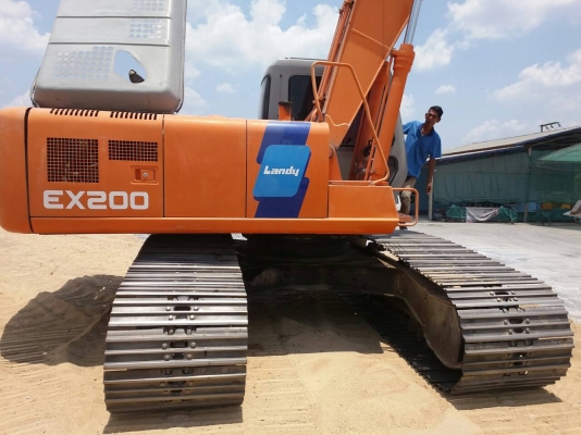 ขายรถแบคโฮ HITACHI EX200-3 ไม่มีเอกสาร ระบบไฟเต็ม แอร์พร้อม ราคา 850000