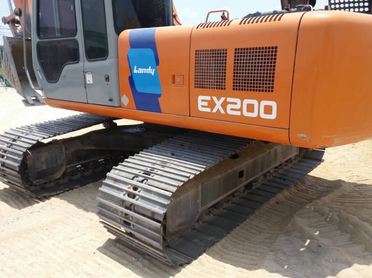 ขายรถแบคโฮ HITACHI EX200-3 ไม่มีเอกสาร ระบบไฟเต็ม แอร์พร้อม ราคา 850000