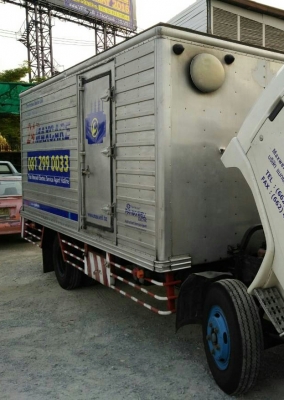 หปรับราคา 295,000บ หกล้อ ฮีโน่ FB112WO4D117 บรรทุกตู้แห้ง ช่วงยาว 4.30ม สภาพดีสวยบางเดิม แอร์เย็นๆ พร้อมใช้งาน ทะเบียนพร้อมโอน