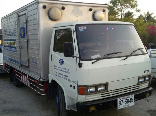หปรับราคา 295,000บ หกล้อ ฮีโน่ FB112WO4D117 บรรทุกตู้แห้ง ช่วงยาว 4.30ม สภาพดีสวยบางเดิม แอร์เย็นๆ พร้อมใช้งาน ทะเบียนพร้อมโอน