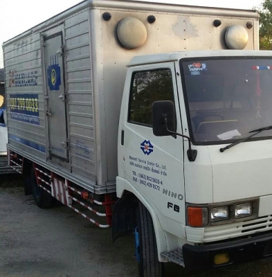 หปรับราคา 295,000บ หกล้อ ฮีโน่ FB112WO4D117 บรรทุกตู้แห้ง ช่วงยาว 4.30ม สภาพดีสวยบางเดิม แอร์เย็นๆ พร้อมใช้งาน ทะเบียนพร้อมโอน