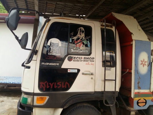 ขายรถหกล้อดัมพ์ HINO FD2JKB เครื่อง JO8C-210 แรง ปี 23 รถใช้งานอยู่ ทะเบียนพร้อม