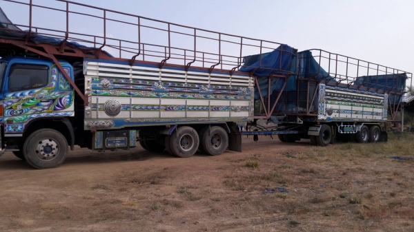 สิบล้อพ่วง ฮีโน่ 344ปี56แม่ลูก3คาน ดั้มมีเนียม สวยๆสภาพดีเดิมๆสวยกริ๊ปพายในครบ เล่มทะเบียนพร้อมโอน