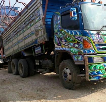 สิบล้อพ่วง ฮีโน่ 344ปี56แม่ลูก3คาน ดั้มมีเนียม สวยๆสภาพดีเดิมๆสวยกริ๊ปพายในครบ เล่มทะเบียนพร้อมโอน