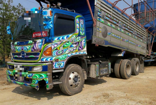 สิบล้อพ่วง ฮีโน่ 344ปี56แม่ลูก3คาน ดั้มมีเนียม สวยๆสภาพดีเดิมๆสวยกริ๊ปพายในครบ เล่มทะเบียนพร้อมโอน