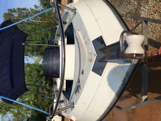 ขายเรือใหม่ลงน้ำสองครั้ง18ฟุต วางเครื่องวิ่งได้เลยไม่รวมเทลเลอร์