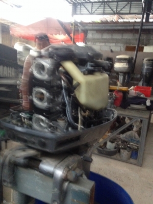 สำราญมารีน ขายYamaha 50แรงทริมไฟฟ้า