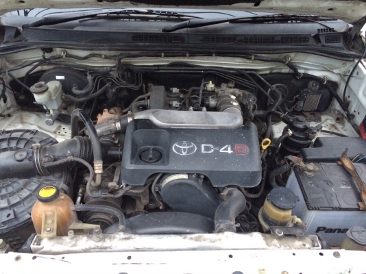 TOYOTA VIGO เครื่อง 2.5 ปี 2005 เครื่องดี เเชสซีสวย เเอร์เยน ภายในไม่โทรม รถบ้านหน้าหลังเดิม เล่มพร้อม 0876835269 ต่อหนักผ่านคับ