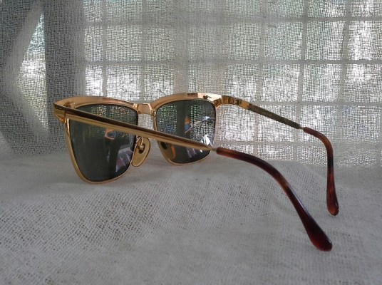 แว่นตาอิตาเลียนวินเทจ  Le Club Actif made in Italy  บิ๊กไซซ์!