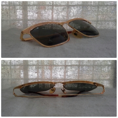 แว่นตาอิตาเลียนวินเทจ  Le Club Actif made in Italy  บิ๊กไซซ์!