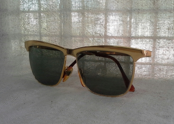 แว่นตาอิตาเลียนวินเทจ  Le Club Actif made in Italy  บิ๊กไซซ์!