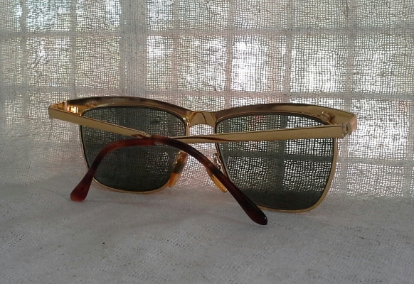 แว่นตาอิตาเลียนวินเทจ  Le Club Actif made in Italy  บิ๊กไซซ์!