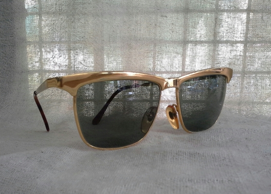 แว่นตาอิตาเลียนวินเทจ  Le Club Actif made in Italy  บิ๊กไซซ์!