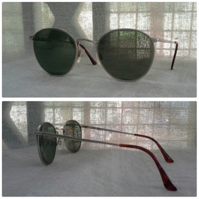 แว่นตาอาร์ติสท์ 'หยดน้ำ จอห์น เลนนอน'  ESPRIT made in USA  ราชสีห์เงิน!