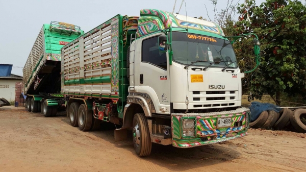 ขายรถบรรทุกพ่วง ISUZU เครื่อง 360 แรง ปี 56 กระบะดัมพ์แม่ลูก อู่โชคชัย ลูก 3 เพลาแท้ ราคาขาย 2,950,000 บาท เข้าไฟแนนซ์ 2,400,000 บาท ขายรถบรรทุกพ่วง ISUZU เครื่อง 360 แรง ปี 56 กระบะดัมพ์แม่ลูก อู่โชคชัย ลูก 3 เพลาแท้ ราคาขาย 2,950,000 บาท เข้าไฟแนนซ์ 2,400,000 บาท