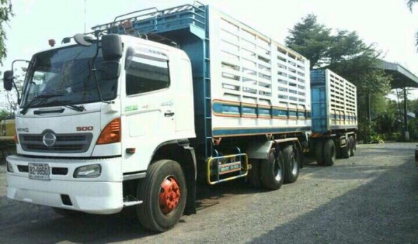 ขายรถพ่วงดัมพ์ Hino เครื่อง 344 แรง ปี 53 กระบะพืชไร่ ลูก 3 เพลาแท้ราคาขาย 2,600,000 บาท เข้าไฟแนนซ์ได้ประมาณ 2,100,000-2,200,000 บาท
